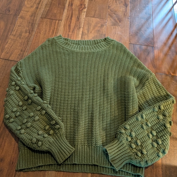 Chicwish Sweaters - Chicwish Olive Knit Women's Sweater